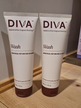 2pc Bundle - Diva Wash Menstrual Cup Cleanser